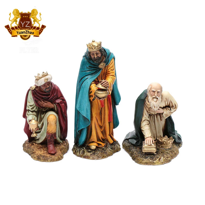 Life Size Resin Christianity Holy Family Religious Set Fiberglass Polyresin Statue